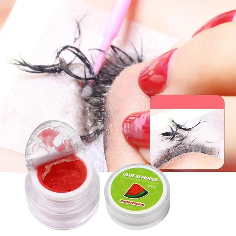 

FUNMIX 5g Fruit Flavor Eyelash Extension Glue Remover Cream Safe Gentle Without Irritation For Lashes Remover Makeup Tools TSLM1