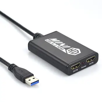 

HDMI Capture Card USB3.0 Video Driver-free 3.5 Microphone Output HDMI Loop out Capture