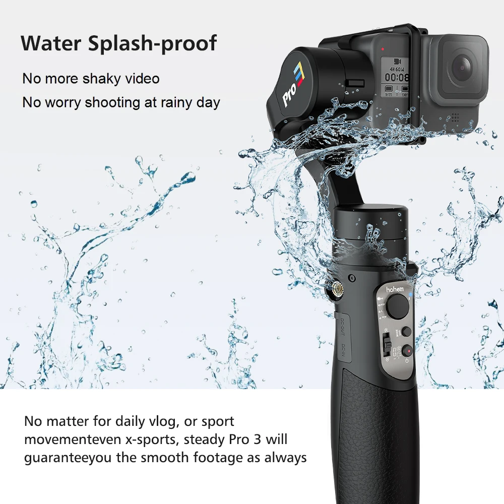 В CZ ES US hohem iSteady Pro 3 ручной осевой WiFi Gimbal стабилизатор приложение дистанционное