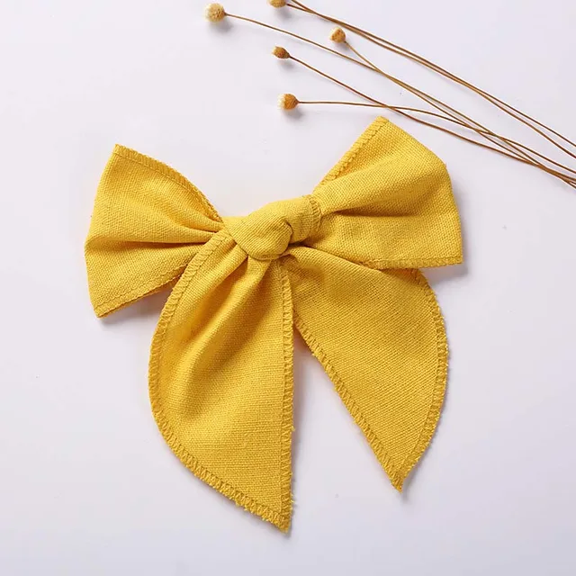 Elegant Chiffon Big Bow Spring Hair Clip Fashion Print Floral Hair Barrette For Women Girls Sweet Hairclip Hair Grip Accessories type 02