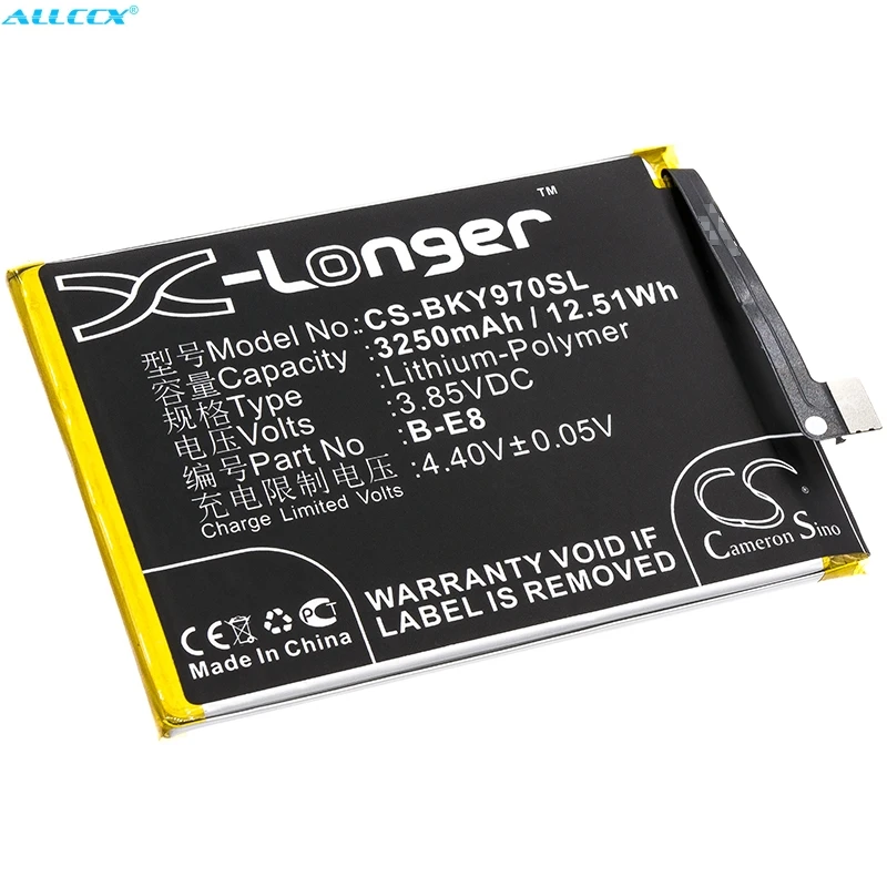 Кэмерон Sino 3250 мАч батарея B-E8 для BBK/VIVO V1813, V1813A, V1813T, Y97