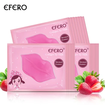 

New Pink Lip Mask Collagen Anti-Ageing Moisturising Bio Pad Patch Lips Essence Wrinkle Ance Korean Cosmetics Skin Care TSLM1