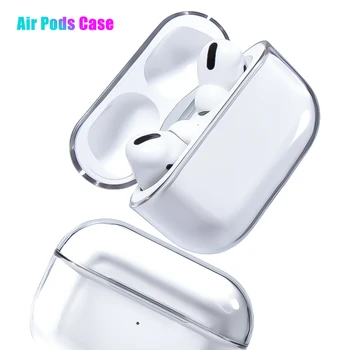 

For Bluetooth Shell Airpods Pro Case Transparent Hard PC Earphone Case For Air Pods Case Transparent Shell Protective Cover
