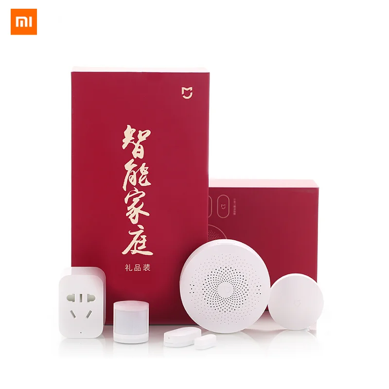 Xiaomi Mijia Smart Home Kit Gateway Window Door Sensors Body Sensor Wireless Switch Mi 5 in 1 Smart - 32950033686