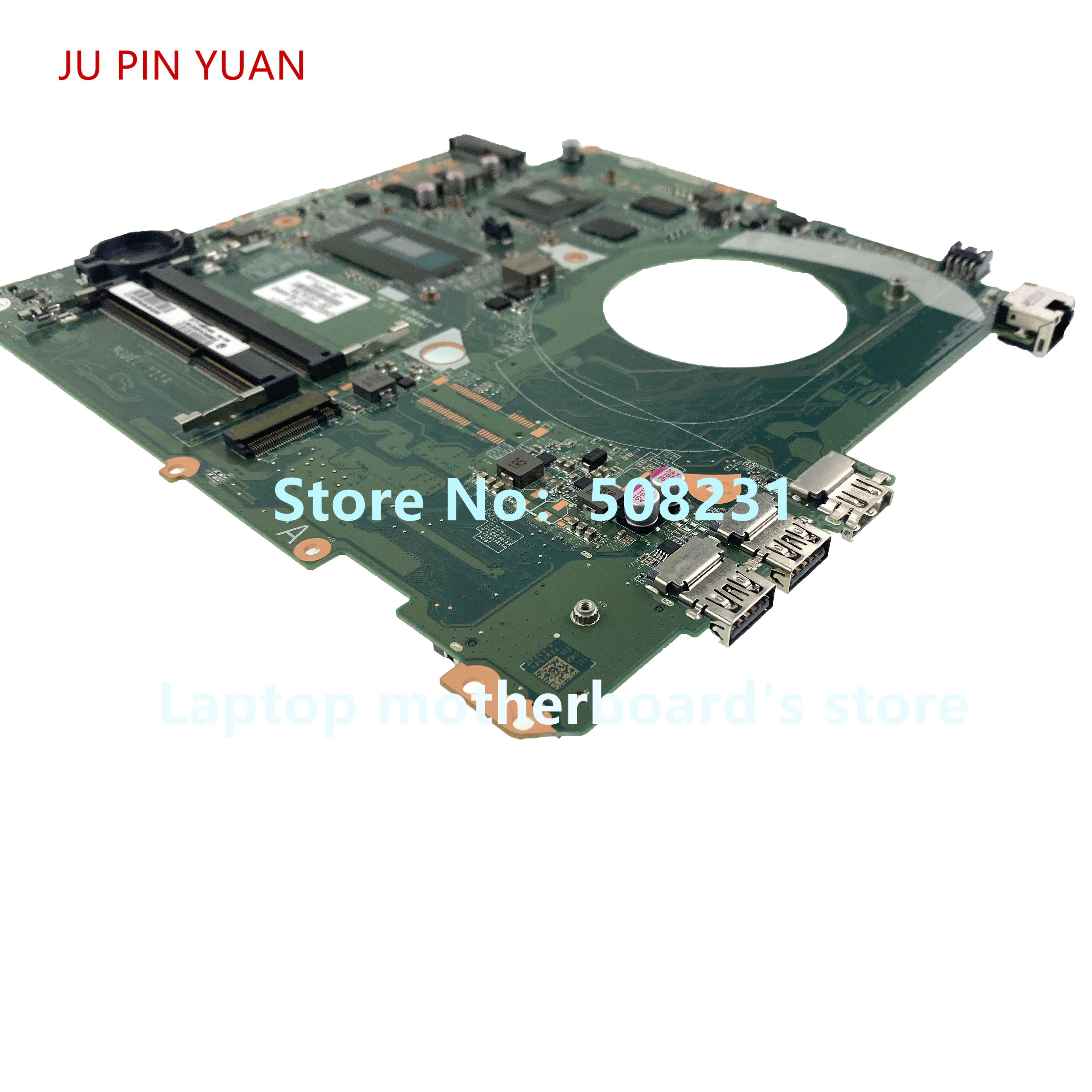 Best  JU PIN YUAN For HP ENVY 17-K 790959-501 790959-001 Laptop Motherboard DAY11AMB6E0 with 840M 2GB i7-