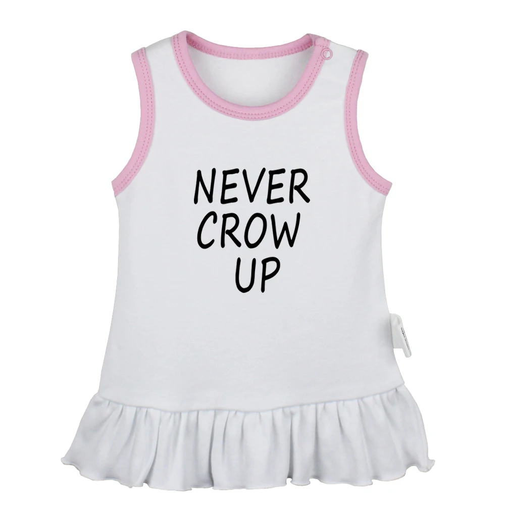 JcBabyYS5013W Милое, но Психо, дизайнерское платье для новорожденных девочек, платье без рукавов для малышей, хлопковая одежда для новорожденных - Цвет: JcBabyYS5013W