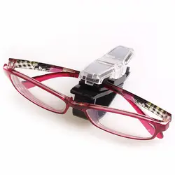 Shunwei Автомобильный солнцезащитный козырек очки билетные зажимы-180 ° Вращающийся 2 головы может зажимать Sd-1304