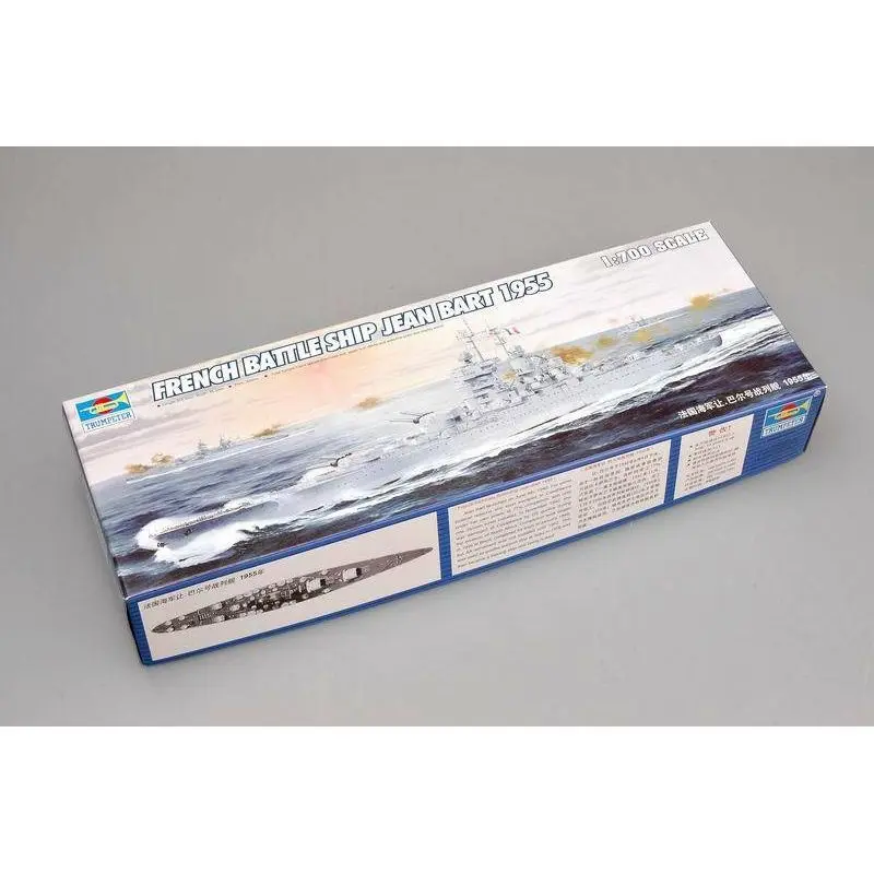 Набор моделей Trumpeter 05752 1/700 французский линкор джинс Барт масштаб 1955 | Игрушки и