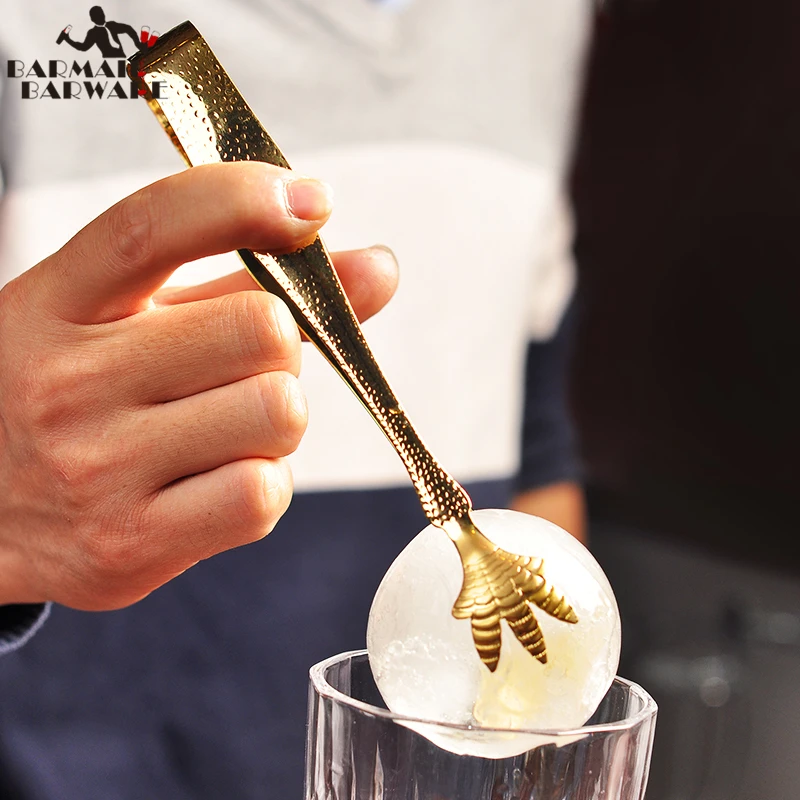 Stainless Steel Ice Tongs Stainless Steel Ice Tongs Talon Tongs Bar Tool