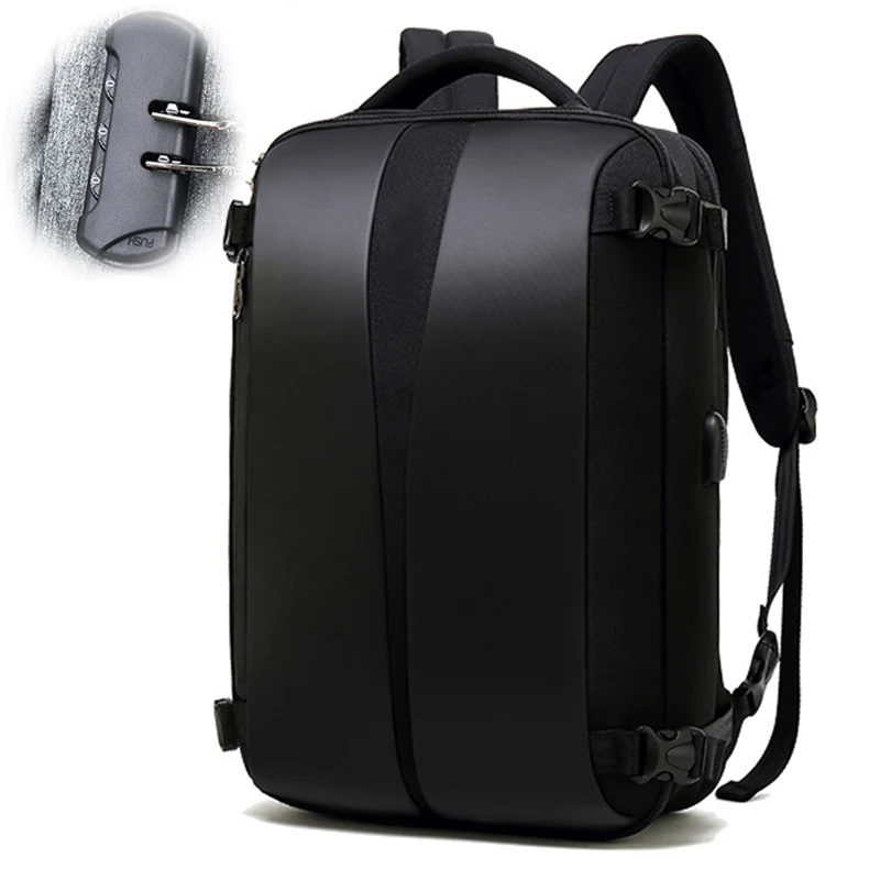  Anti Theft Backpack 17 Inch Laptop Bagpack Women Men Bags Anti-theft Back Pack USB Charger Male Bla - 4000307236848