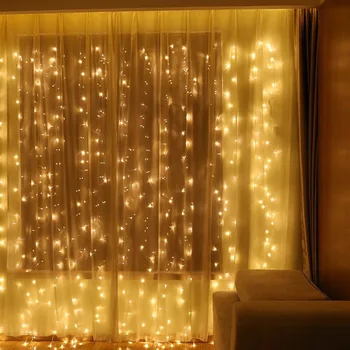 

Led curtain lights, sky stars, colorful lights, string wedding room, bar, Christmas decoration lights