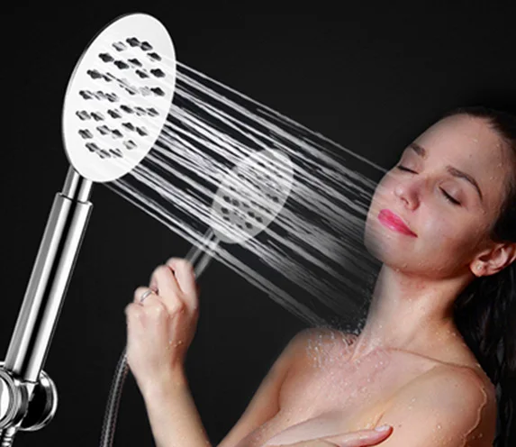 

Ming biao Sanitary Ware SUS304 Stainless Steel Brushed Shower Faucet Party Small Hand Nozzle Shower Hand-Held Wholesale