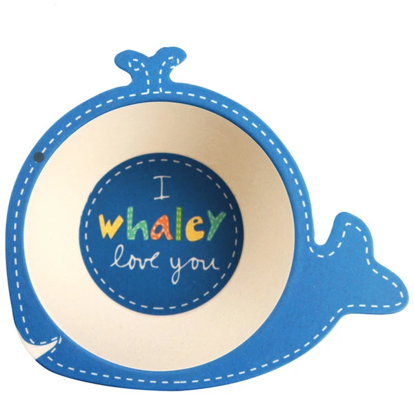 Bamboo-Baby-Dishes-Bowl-Cup-Plates-Sets-1pcs-Sub-grid-Cartoon-Tableware-Creative-Gift-For-Infant (5)