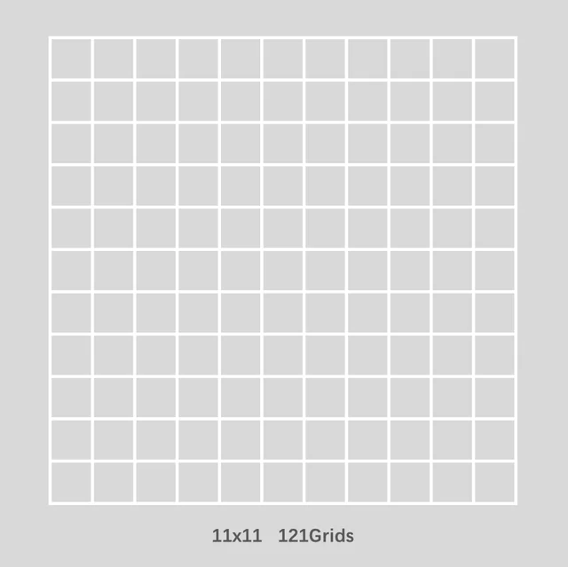 11x11 121Grids