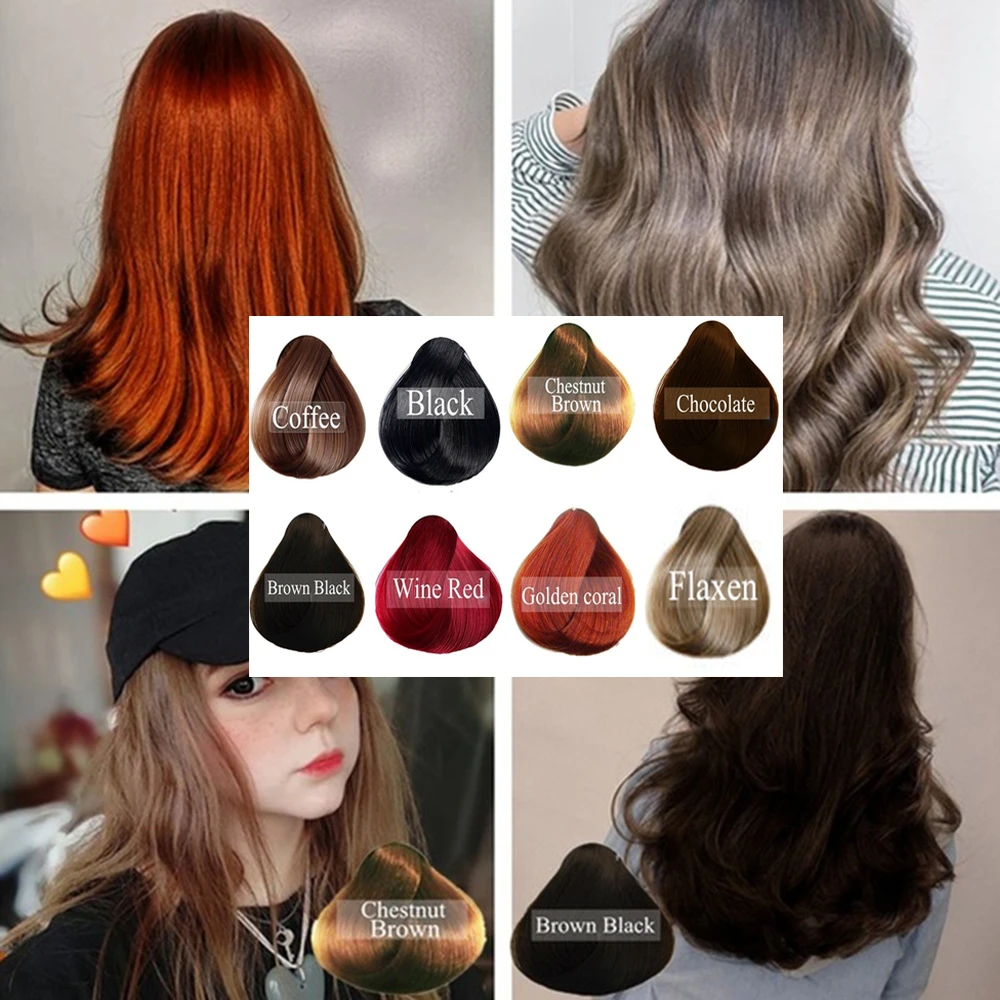 1Pc Natural Ginger Extracts Instant Hair Dye Mild Formula Hair Color Cream  Cover Permanent Hair Coloring Shampoo Women Hot Sale|Hair Color| -  AliExpress