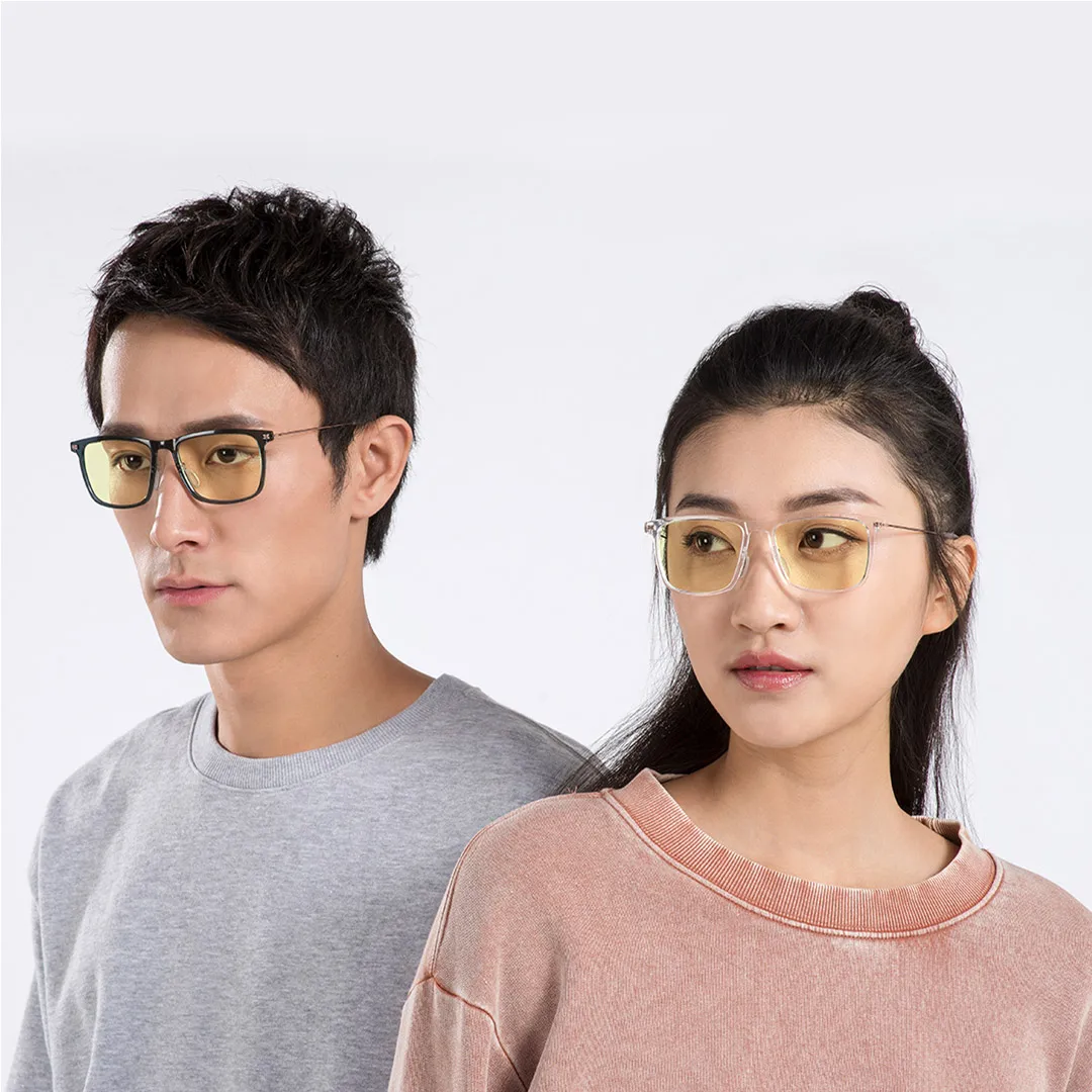 

Newest Xiaomi Mijia Anti-blue light Goggle Pro Xiaomi Glasses 50% Blue Blocking Rate Minimal Design Double-sided Oil Resistance