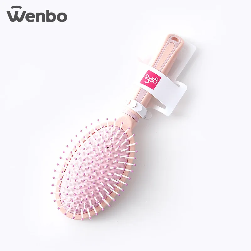 Wenbo/WENBO 2358 Hay Ellipse Massage Comb Anti-static Long Comb Volume Comb Hairdressing Comb