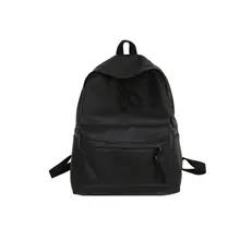 Женский рюкзак в Корейском стиле, стиль, Одноцветный Модный повседневный рюкзак, женский тренд из искусственной кожи, портативный рюкзак для покупок