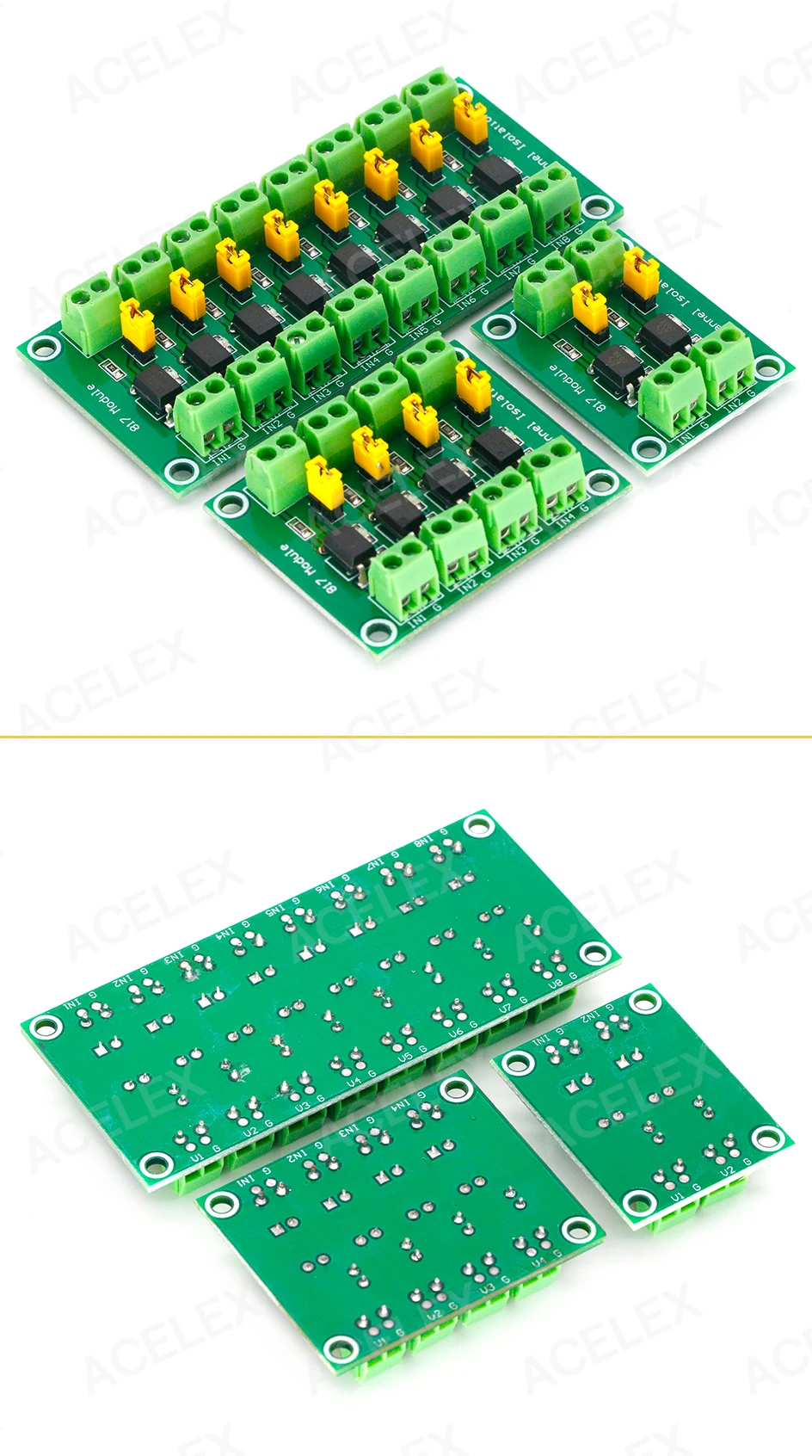 Modulo Optocoupler PC817 4 Canali - Isolamento Elettrico, 3.6-30V, Per Controllo E Conversione - Foto 8