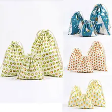 Модные женские сумки на шнурке с принтом ананаса, сумка для хранения, дорожные сумки