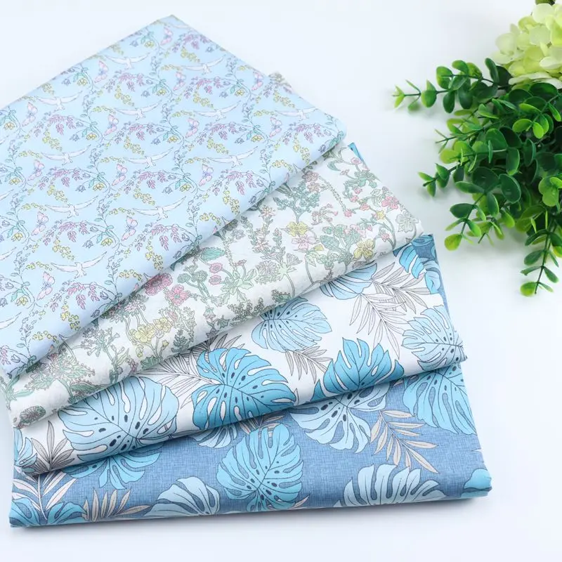 

160cm*50cm bird flower baby Cotton Fabric Printed Cloth Sewing Quilting bedding apparel dress patchwork fabric cloth