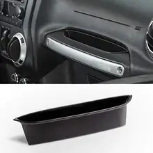 Портативный автомобильный пассажирский лоток для хранения, органайзер, ручка для телефона, коробка для автомобиля, аксессуары для интерьера, подходит для Jeep Wrangler JK, новинка