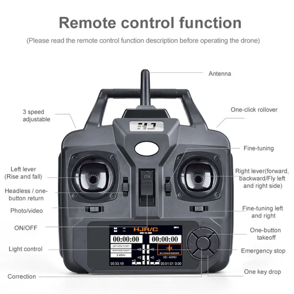 Мини Радиоуправляемый Дрон Квадрокоптер 1080P широкоугольный Wi-Fi FPV HD камера набор с высоким парящим автоматическим возвратом RC самолет БПЛА UFO CF режим