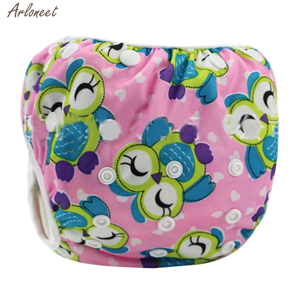 C Swim Diapers Toddler Baby Boy Girl Swim Diapers Reuseable Adjustable for Baby Swimming Lesson Summer Pants High Quality - Цвет: C