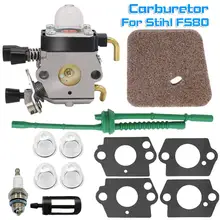 Carburateur pour Stihl FS80, FC55, FC75, FC85, FS310, FS38, FS45, FS45C, FS45L, FS46, FS55, FS55RC, FS55T, FS74, FS75, FS76
