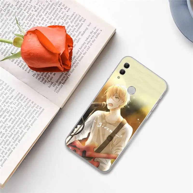 Anime Nhật Bản Cho đen Mềm Mại Ốp Lưng Điện thoại Huawei Honor xem 7a5.45inch 7c5.7inch 8x 8A 8C 9 9x10 20 10i 20i Lite Pro 