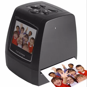 

High Resolution 5.0 mega pixels Photo Scanner 35/135mm Slide Film Scanner Digital Film Converter 2.36"LCD