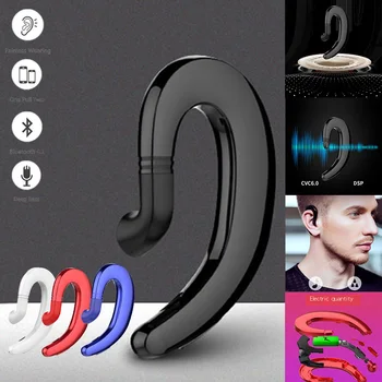 

20 Business Bone 4.2 Earphone Ear Hook Conduction Wireless Bluetooth Earbuds Universal Earphone Stereo Earphones Sport Earphone
