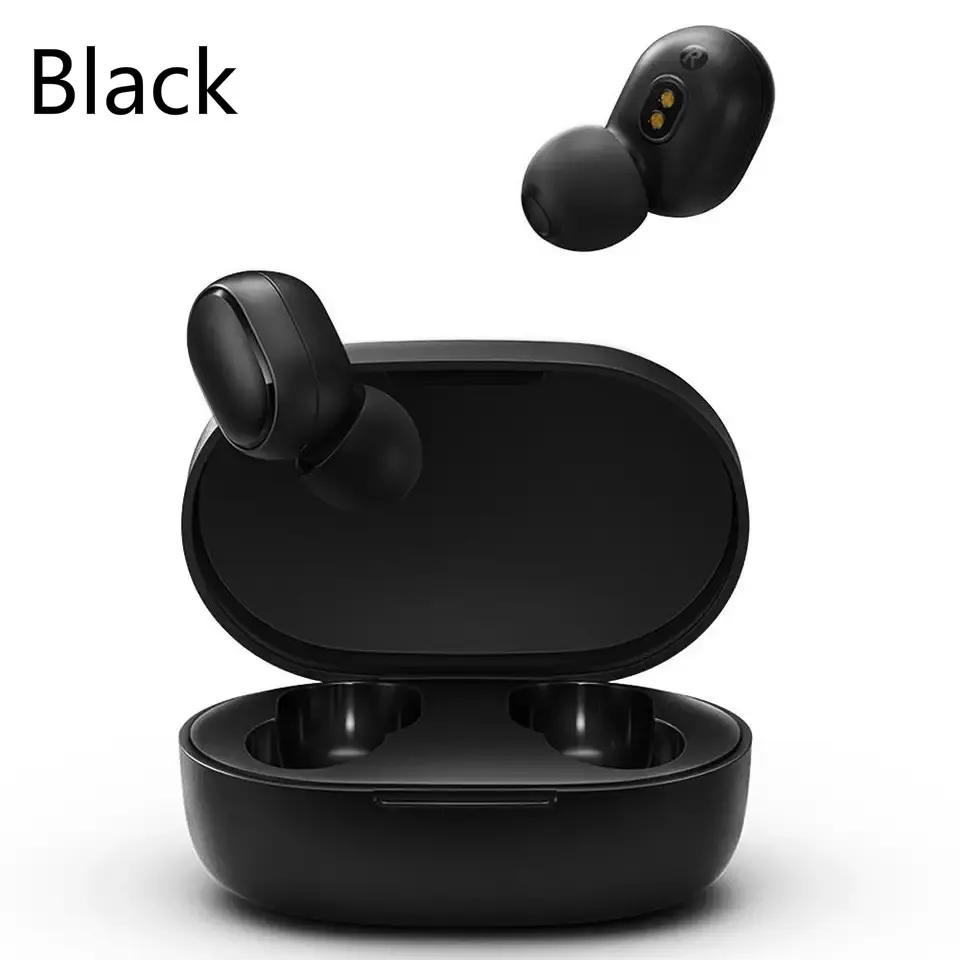 Беспроводная гарнитура Bluetooth 5,0 с функцией шумоподавления, гарнитура для соревнований по играм, стереогарнитура для сотового телефона - Цвет: Black