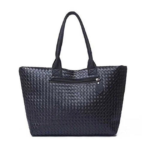 

Women's Fashion PU Leather Messenger Hobo Handbag Purse Shoulder Bag Purse Lady Tote, Black