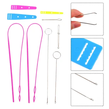 

1 Set Durable Portable Lightweight Practical Needle Threader for Ladies Women Female
