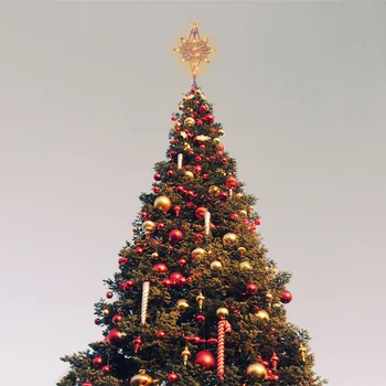 

Eight Pointed Star Tree Topper Christmas Tree Topper Decoration (With Light)
