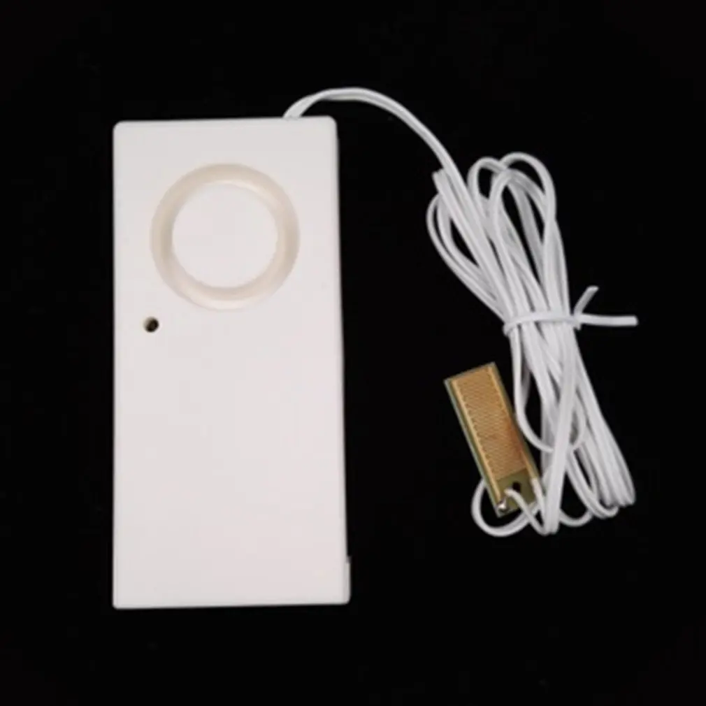 LESHP Water Leakage Alarm Detector 130dB Water Alarm Leak Sensor Detection Flood Alert Overflow Home Security Alarm System
