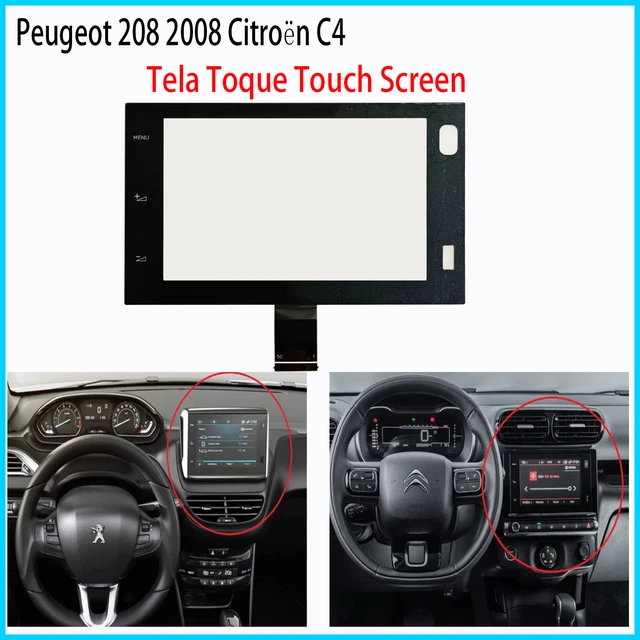 Pour Peugeot 208 10  Écran Tactile Android Autoradio GPS