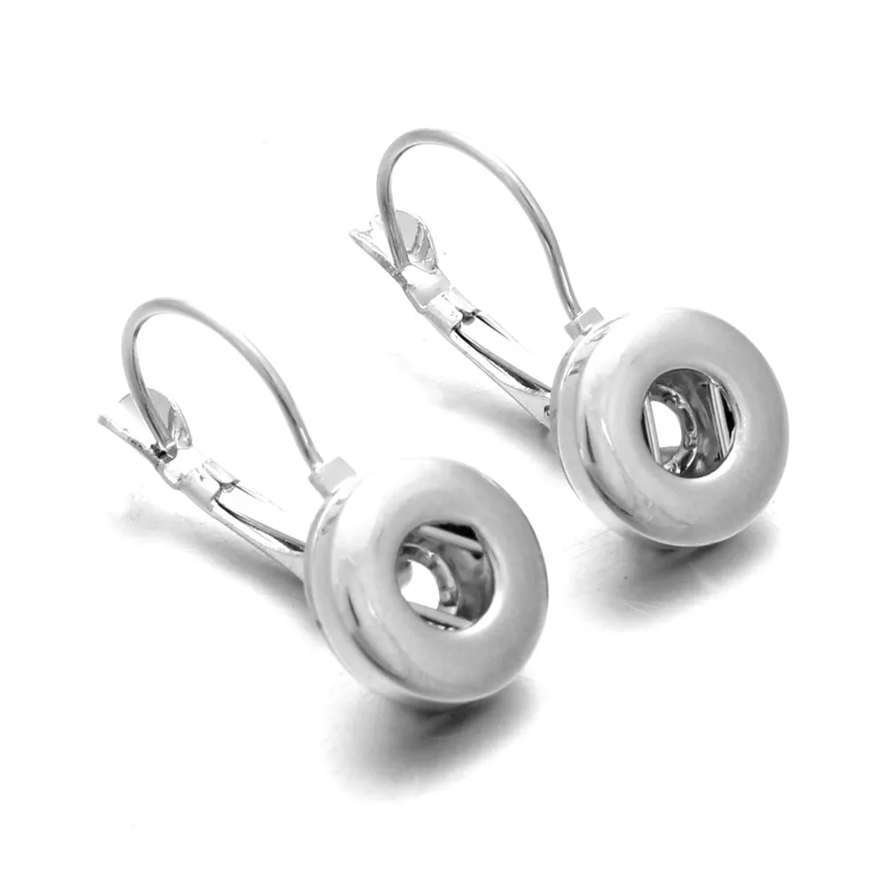 

Модные женские медные сережки 12 мм с металлическими кнопками, серьги для женщин Orecchini Oem, Odm DIY ювелирные изделия