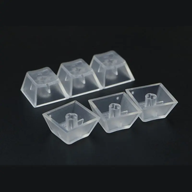 

10Pcs Transparent ABS Keycaps Mechanical keyboard Keycaps Matte Backlit Keycaps
