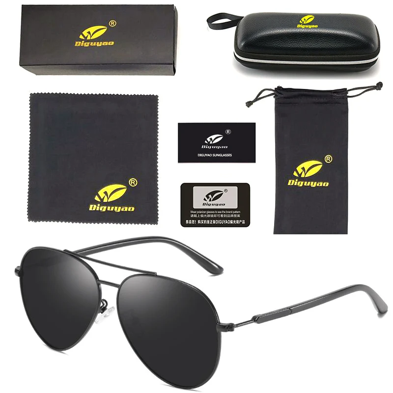 Женские солнцезащитные очки, Роскошные,, поляризационные, UV400, мужские, модные, черные, для вождения, очки, oculos de sol, аксессуары, очки - Цвет линз: Black---Grey
