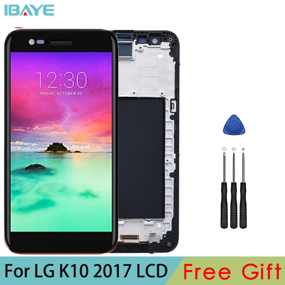 Оригинальный дисплей для LG K10 2017 ЖК сенсорный экран дигитайзер K20 Plus M250 m250N M250E| |