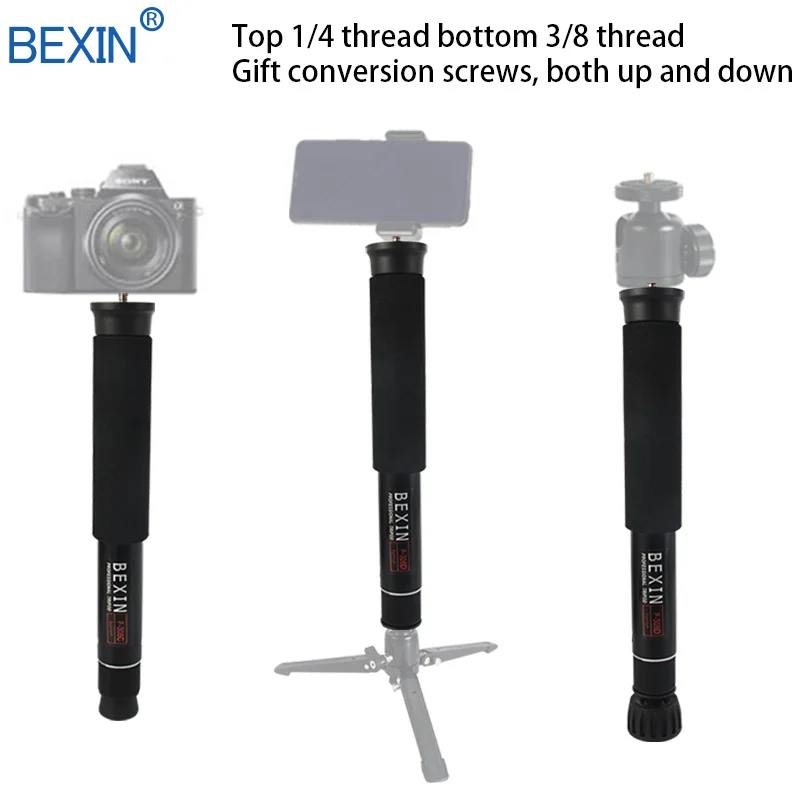 

Lightweight Monopod Adapter Camera Aluminum Alloy Expandable Portable Support Monopod For Digital Camera Sony Nikon