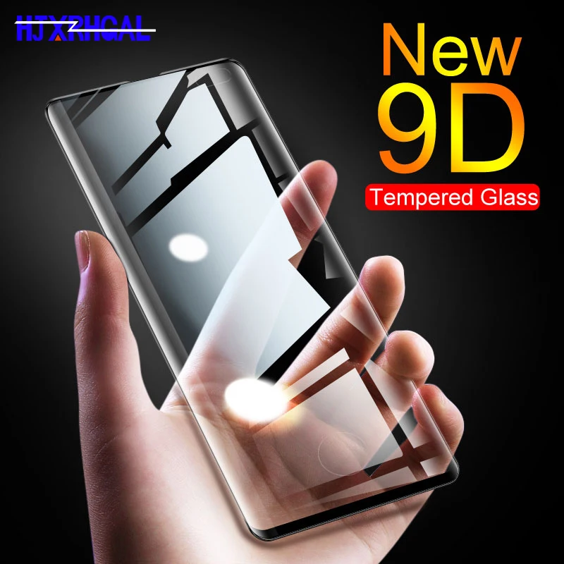 

9D Full cover Tempered Glass For Samsung Galaxy Note 10 S10 Plus Screen Protector For samsung Note 10 plus S10e protection Film