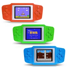 Игровые консоли милый интеллект 2,5 дюймовый экран детский цветной дисплей Встроенный 268 портативный игровой плеер