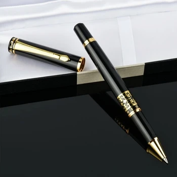 

0.5mm Metal Roller Ball Pen Luxury Ballpoint Pens Business Office Writing Gift
