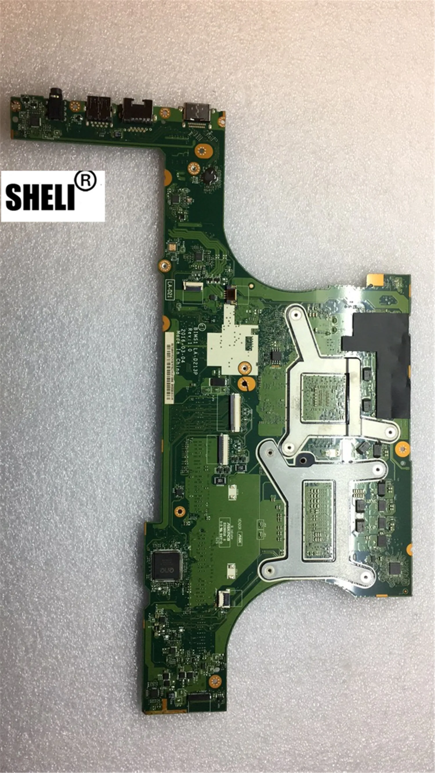 

SHELI BIMSI LA-D213P For ThinkPad S5 E560P Notebook Motherboard FRU 01AW244 CPU I7 6700HQ GPU GTX960M 2G 100% Test Work
