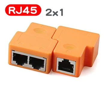 

RJ45 Coupler Conector rj45 connector LAN Splitter Adapter Plug Network Cable Connector Network Ethernet Lan Cable Joiner Coupler