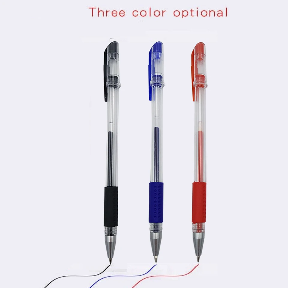 Set of 3 water-based gel pens, 0.5mm