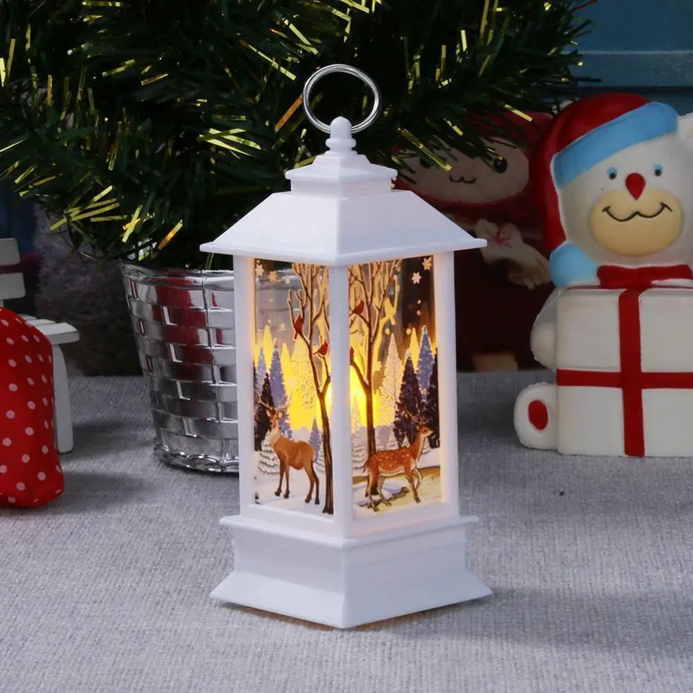 Christmas Candlestick Lantern Light Candle Holder Lamp Bulb Home Party Decor Christmas Candle Christmas Tree Decoration Lanterns Aliexpress